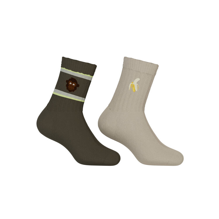 Носки (комплект из 2 пар) ECCO Play Mid-Cut 2-Pack