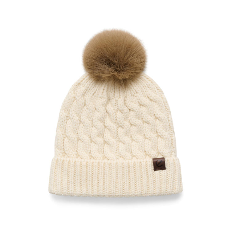 Шапка ECCO Pattern pompon Beanie
