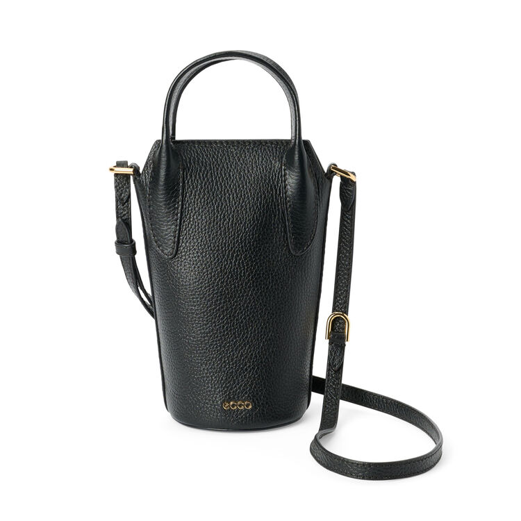 Сумка кросс-боди ECCO POT BAG, черный, арт. 9108425/90000