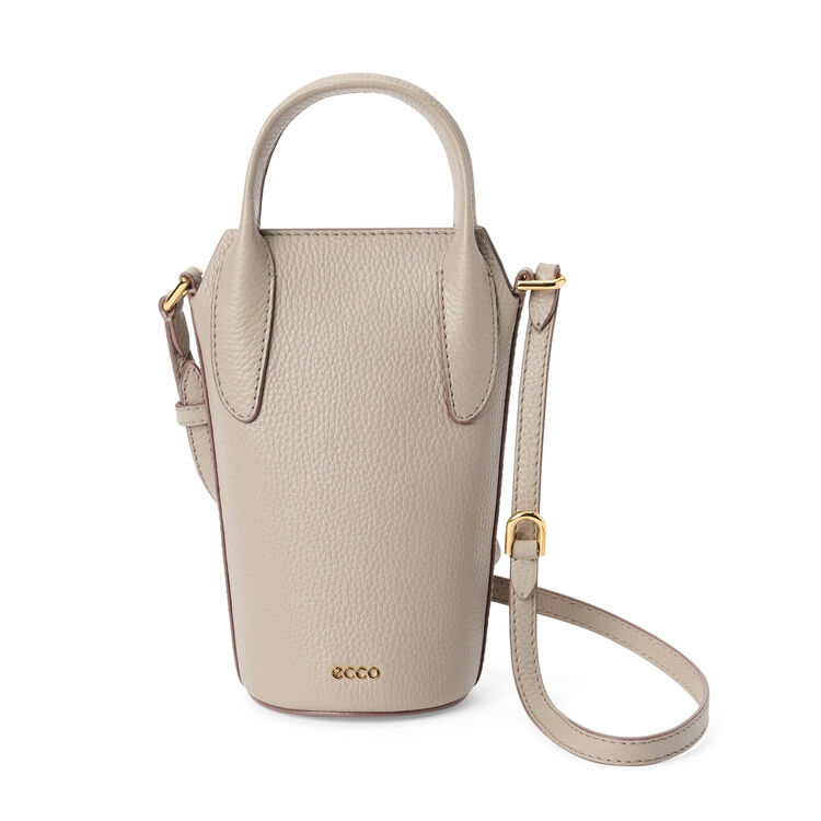 Сумка кросс-боди ECCO POT BAG, бежевый, арт. 9108425/90164