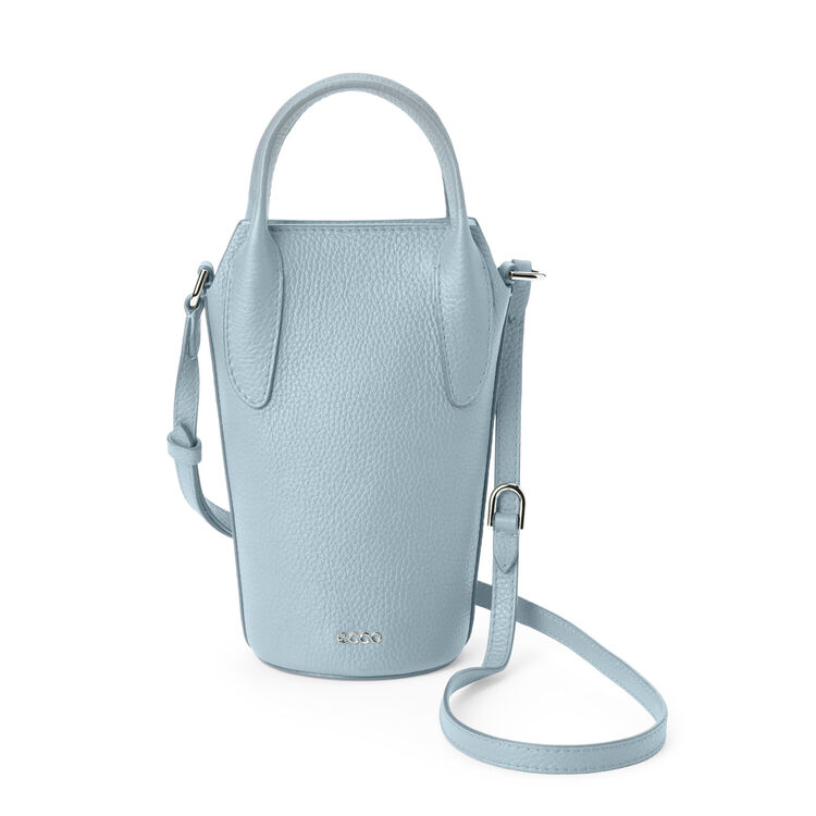 Сумка кросс-боди ECCO POT BAG, голубой, арт. 9108425/90784
