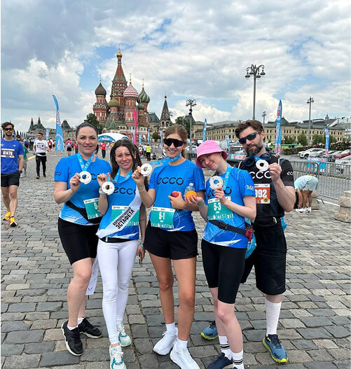 Команда ECCO на ЗаБеге