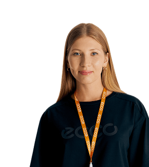 Фотография продавца-косультанта ECCO